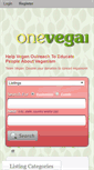 Mobile Screenshot of oneveganworld.com